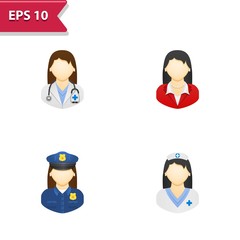 Professional, pixel-aligned icons in realistic colors.