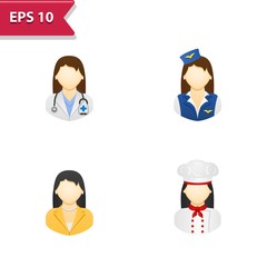 Professional, pixel-aligned icons in realistic colors.