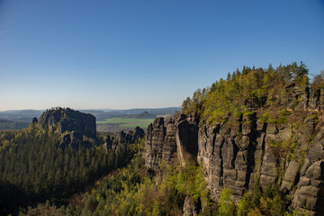 Panorama Sächsische Schweiz