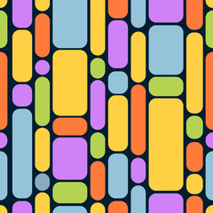 Pattern of color rectangle