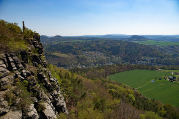 Panorama Sächsische Schweiz
