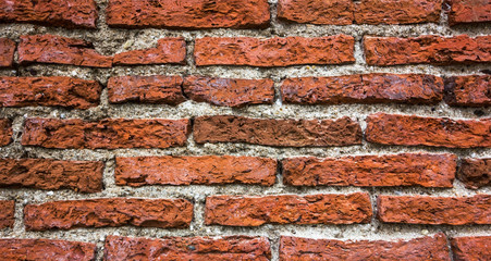 old red brick background 