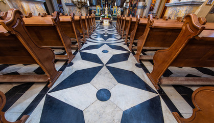 Interior of  Dominican Church