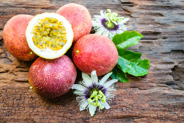 Red passion fruit