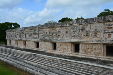Obraz premium Zone Archéologique Uxmal Yucatan Mexique