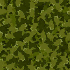 Fototapeta premium Forest camouflage of various shades of green colors