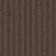 Water drops seamless background