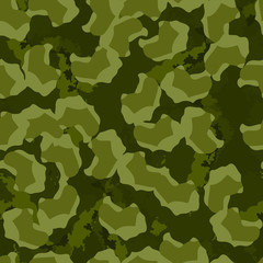 Fototapeta premium Forest camouflage of various shades of green colors