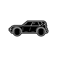 SUV car icon. Element of Cars for mobile concept and web apps icon. Glyph, flat icon for website design and development, app development