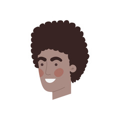 head of man avatar character