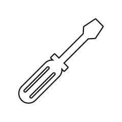 Chisel icon. Element of Constraction tools for mobile concept and web apps icon. Outline, thin line icon for website design and development, app development