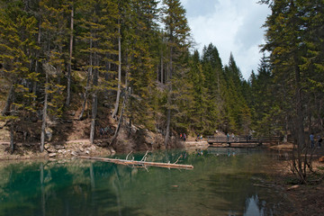 beautiful dolomite alps