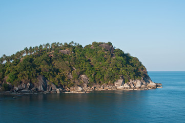 Coast of ocean, Thailand gulf, Ko Phangan