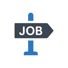 Fototapeta premium Career choice icon