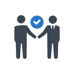 Business agreement icon