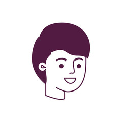 head of man avatar character