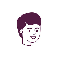 head of man avatar character