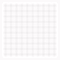Vector simple graph paper seamless background. Abstract blueprint paper illustration