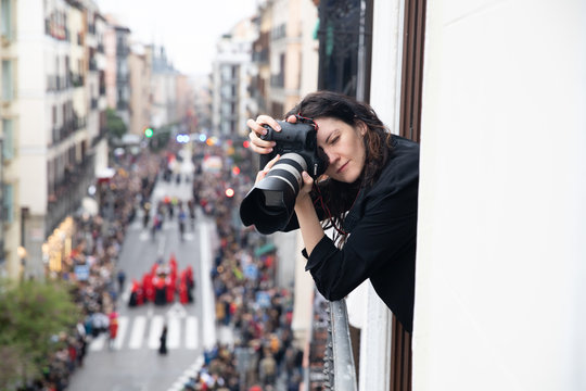 Photographer Working