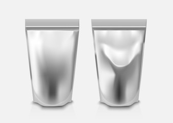 Foil packaging for snacks, food, chips, sugar and spices