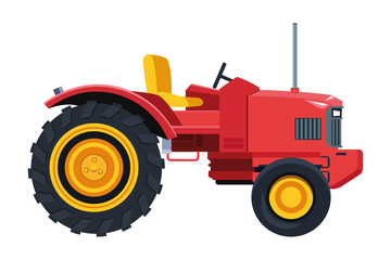 tractor icon cartoon