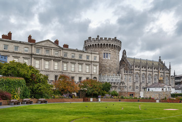 Fototapeta premium Dublin castle, Ireland