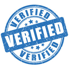 Verified authentic vector stamp
