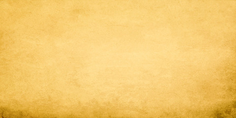 Gold wide grunge vintage paper.