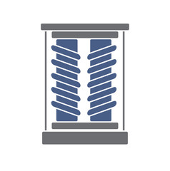 Technical mechanisms icon on background for graphic and web design. Simple vector sign. Internet concept symbol for website button or mobile app.