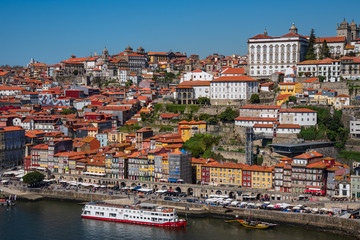 Fototapeta na wymiar Ribeira in Porto Portugal