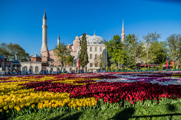 Obraz premium hagia sophia in istanbul turkey