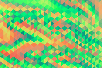 Colorful geometric triangle shapes background design. Vector illustration.