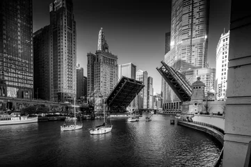 Papier Peint photo Chicago With the Flow