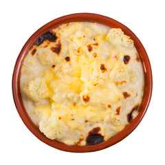 Cauliflower and cheese casserole