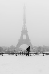 La,dame de fer dans le brouillard