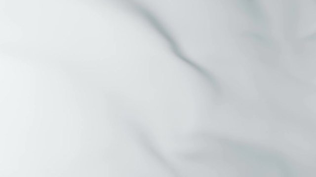 Beautiful White Cloth Waving in the Wind and Flying Away Opening Background. Abstract Wavy Silk Textile Transition 3d Animation with Alpha Mask Green Screen. 4k Ultra HD 3840x2160