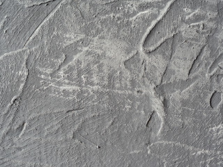 gray poorly painted concrete texture