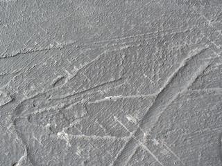 gray poorly painted concrete texture