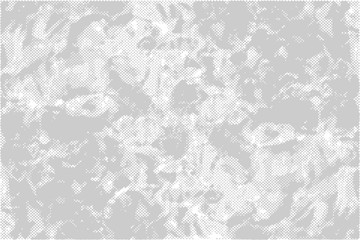 Gray stained halftone background