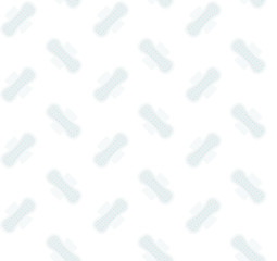 seamless vector flat pattern of feminine woman sanitary hygiene menstruation pad napkin