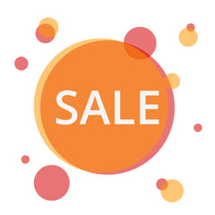 Sale label illustration