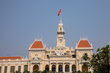 City Hall in Ho Chi Minh City Vietnam