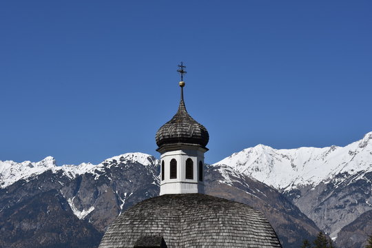 Borgiaskapelle, Kapelle, Kirche, Kirchturm, Kirchenfenster, Kirchturm, Kreuz, Volderwald, Tulfes, Innsbruck, Innsbruck Land, Hall, Hall in Tirol, Nordtirol, Tirol, &Ouml;sterreich, Kirche, Kirchlein,  Hl. 