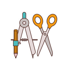 construction tools isolated icon