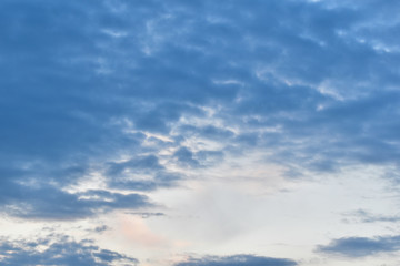Obraz premium The sky at sunset pleases with its colors