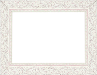 Picture frame isolated on white