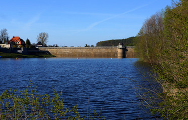 Staumauer Talsperre Malter