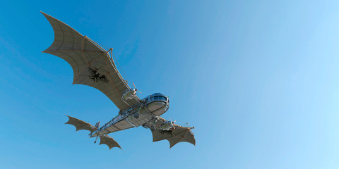 dragon vintage airplane