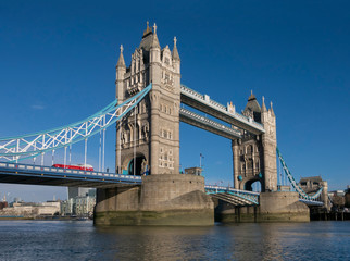 Fototapeta na wymiar europe, UK, England, London, Tower Bridge