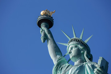 Fototapeta na wymiar Statue of Liberty, New York City. New York. USA